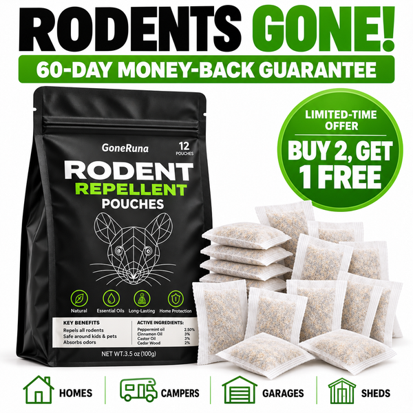 GoneRuna Rodent Repellent Pouches